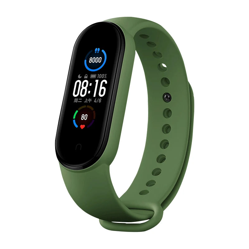 Watchbands for Xiaomi Mi Band 7 bracelet silicone wrist Miband 5 6 NFC Replacement pulsera Sport correa mi band 7 6 3 4 5 strap