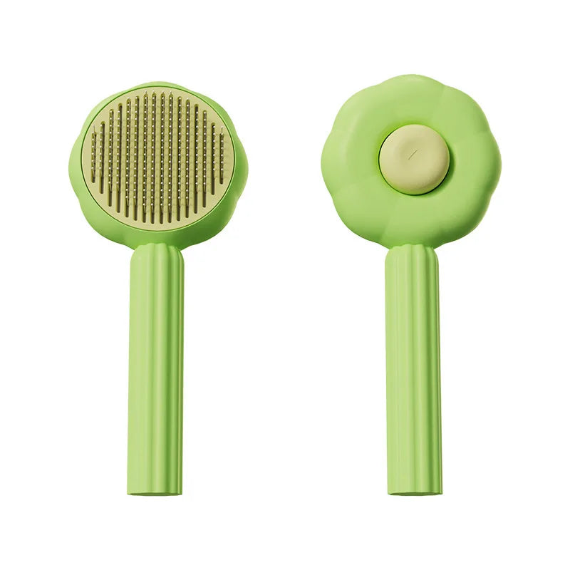 Self Cleaning Slicker Brush for Dog Cat Pet Comb Remover Undercoat Tangled Hair Massages Particle Cat Combs Improves Circulation CB DROPSHIPPING