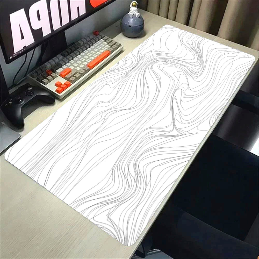 Topographic Mousepad Strata Liquid Mouse Pad Black 500x1000 Mat Gamer 900x400 Extended Pad Custom Mauseped Rubber Office Carpet CB DROPSHIPPING