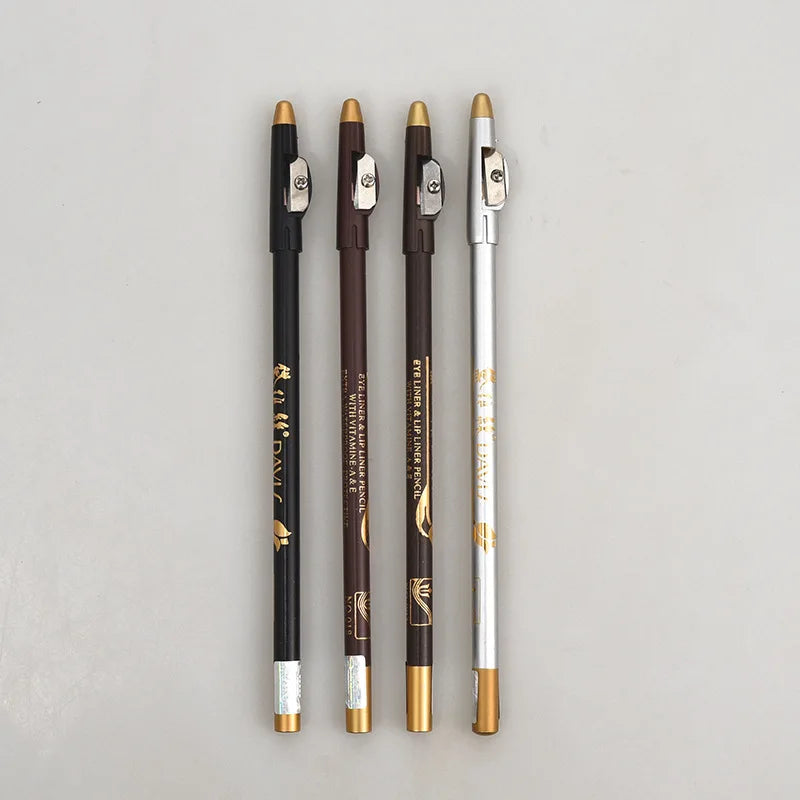 Men's Beard Edge Pencil Hairline Razor Trace Barber Shape Accessories With Sharpener Hair Line Pen Makeup Eyebrow Pencil