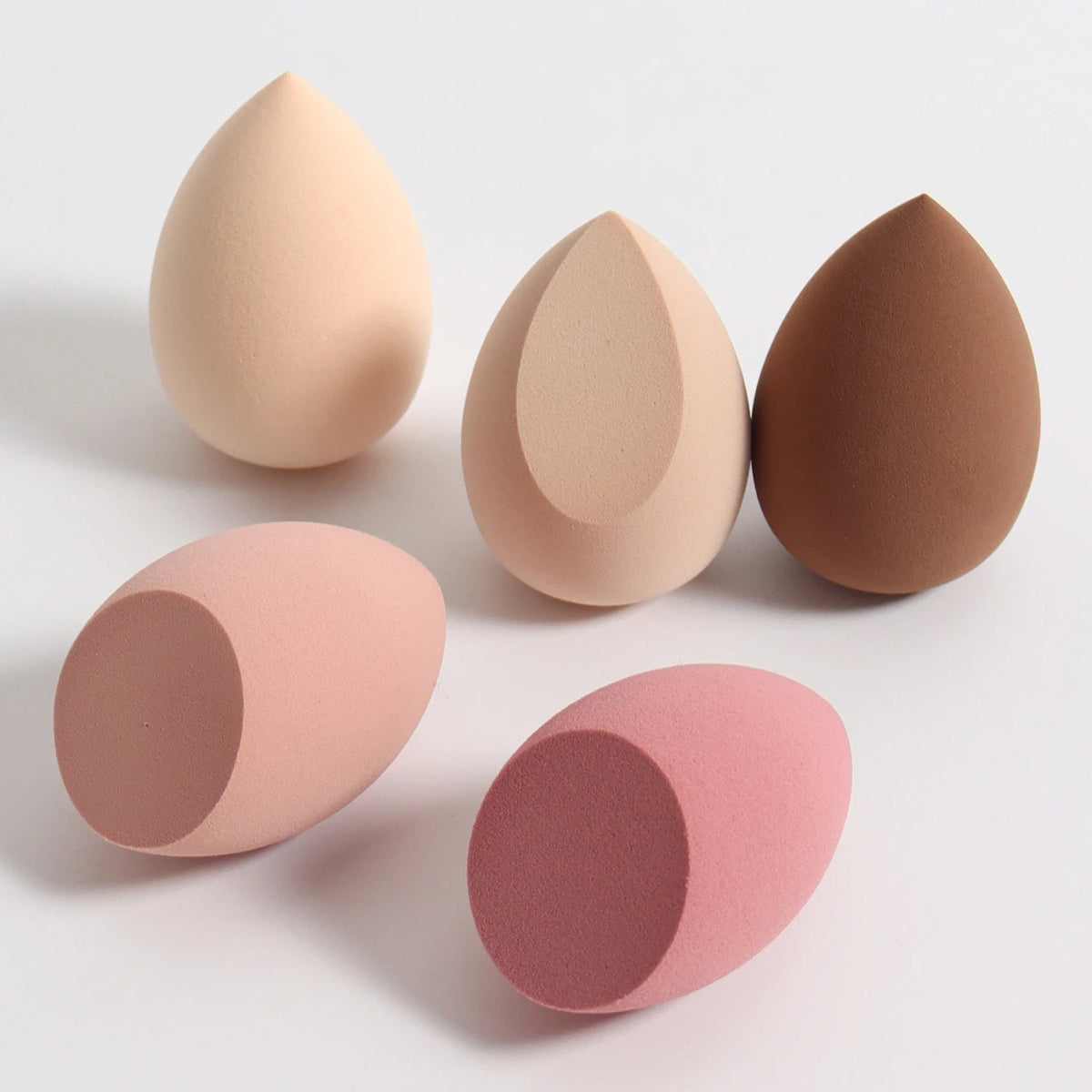 3/8/12/16/24/32/48Pcs Milk Coffee Makeup Sponge, Suitable for Applying and Setting Makeup, Suitable for All Skin Types CB DROPSHIPPING