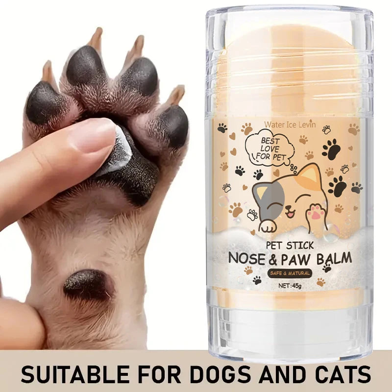 45g Dog Nose and Paw Pet Accessories Balm Dog Paw Cream Cats Dogs Paw Protector Cream Pet Feet Moisturizer Pet Crack Feet Repair CB DROPSHIPPING