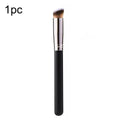 1pc Concealer Brush, Premium Nose Contour Kabuki Blusher Brushes, Flawless Under Eye Dense Face Makeup Brush for Blending Liquid