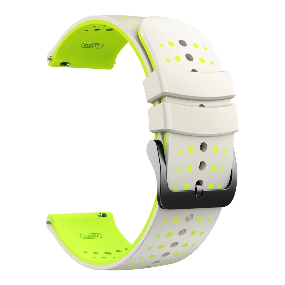 22mm Sport Slicone Strap For OnePlus Watch 3 2 2R 46mm Soft Bracelet For OPPO Watch X X2 4 Pro/Mi Watch 2 Pro S4 S3 S1 Watchband CB DROPSHIPPING