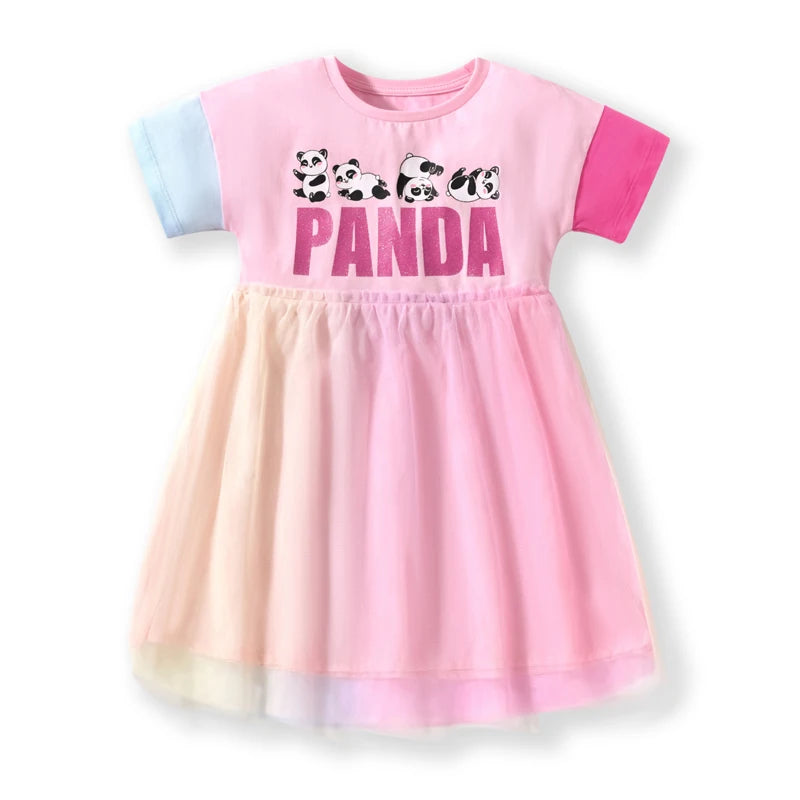 Little maven Baby Girls Casual Clothes Little  Girls 2026 New Summer Dress Kids Elegant Party Dress Children's Clothing CB DROPSHIPPING