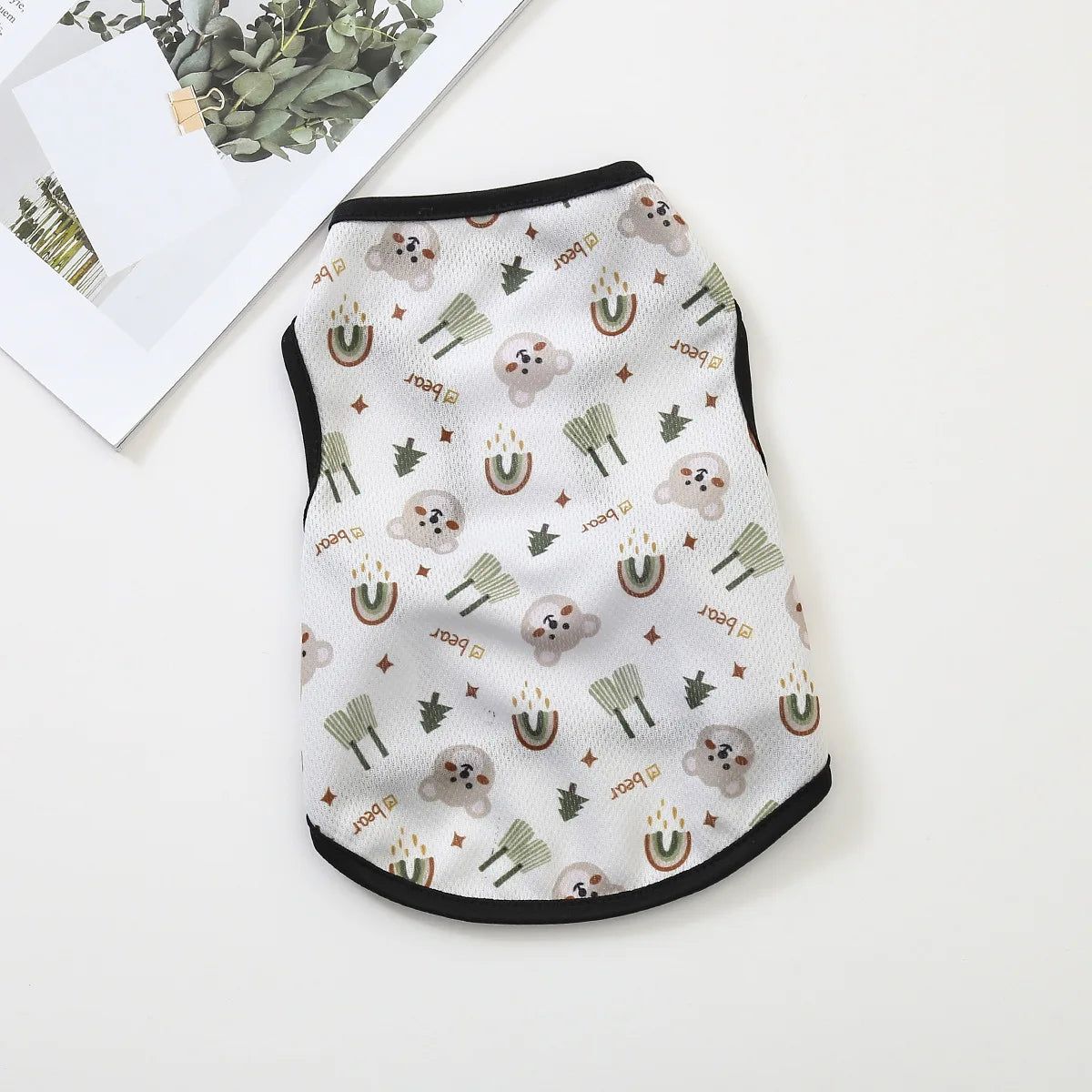 Dog Clothing Summer Soft Cat Shirt for Cats Spring Medium York T-Shirt Pet Puppy Sweatshirt York Apparel Cooling Vest 강아지옷 강아지