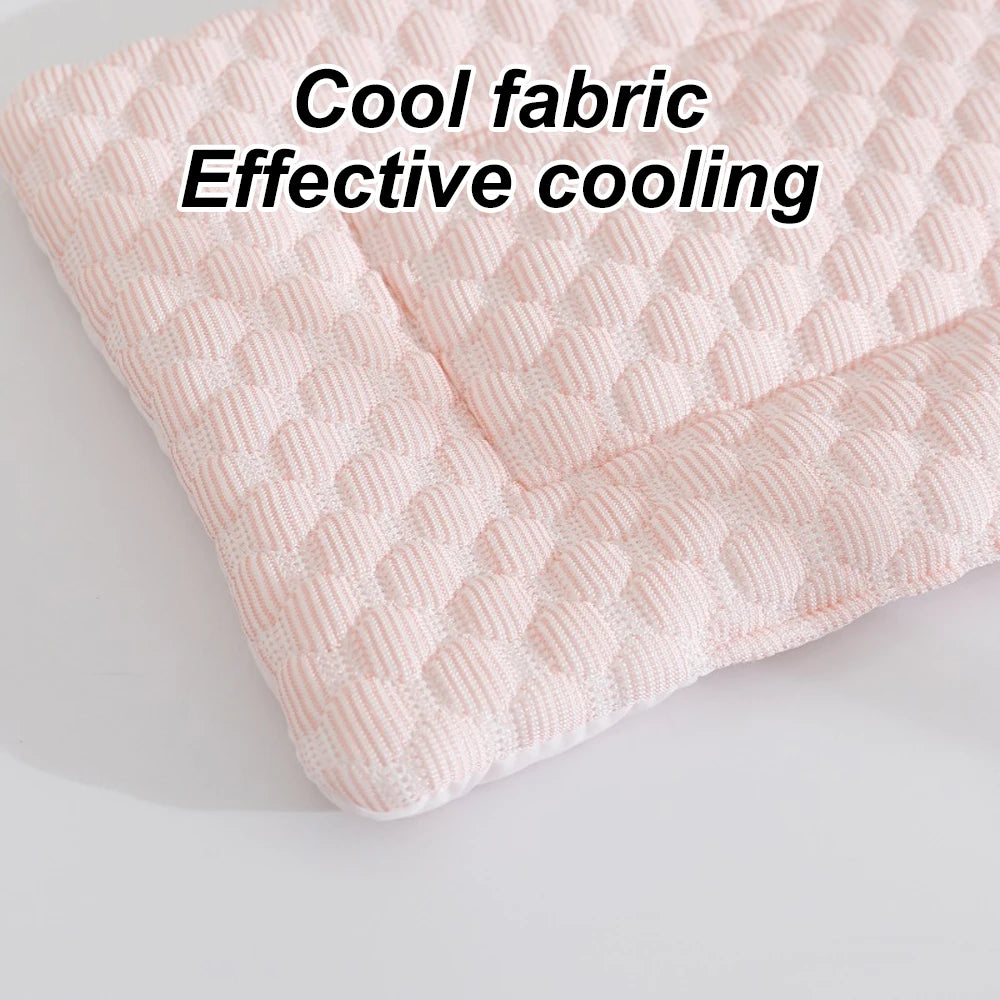 1 PC Summer Cooling Pet Mat Soft Breathable Self-Cooling Blanket Mat for Small Animal Hamster Guinea Pigs Chinchillas Rat Rabbit CB DROPSHIPPING