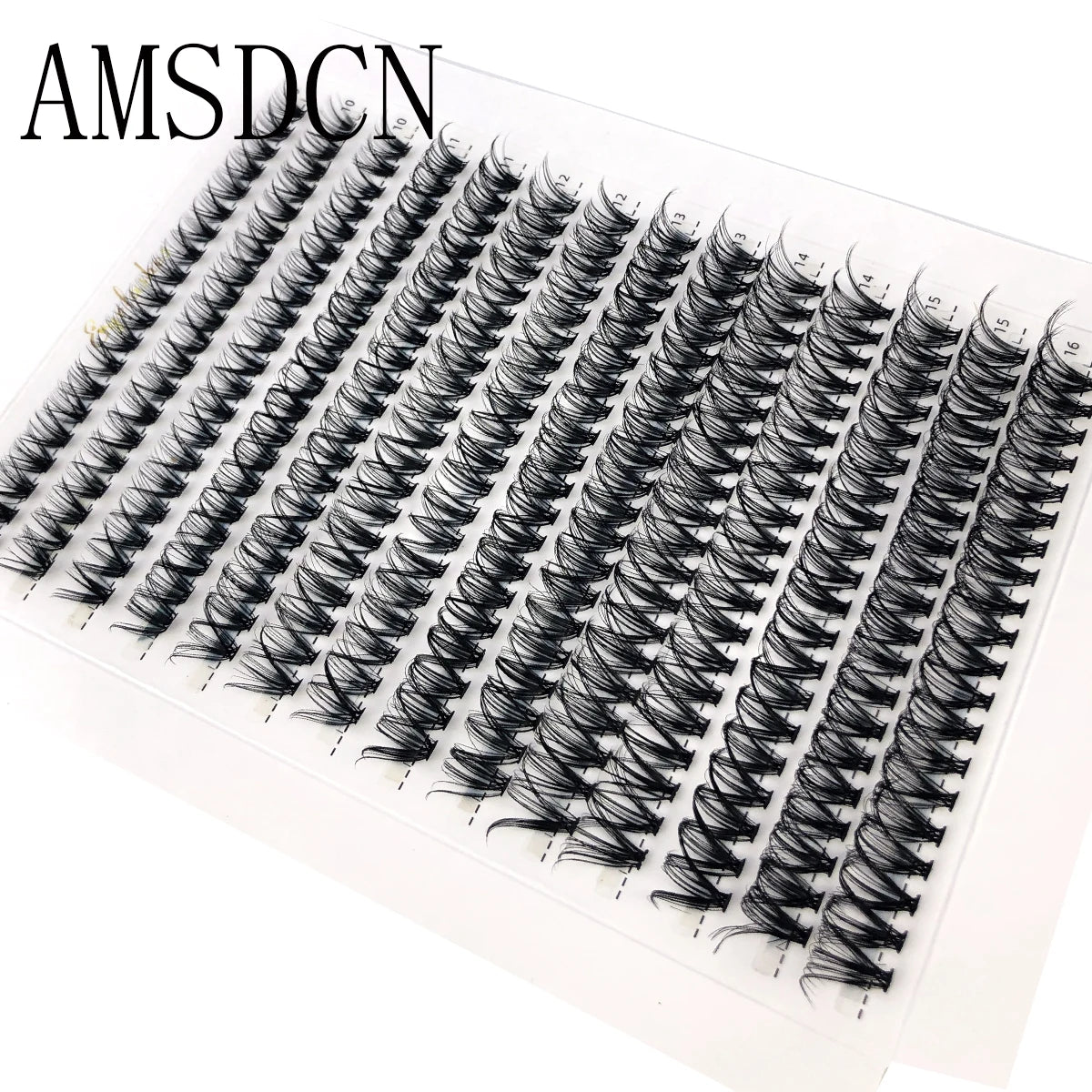 AMSDCN 100/280 clusters 30D 40D 60D 80D curly eyelashes naturally soft DIY makeup false eyelashes