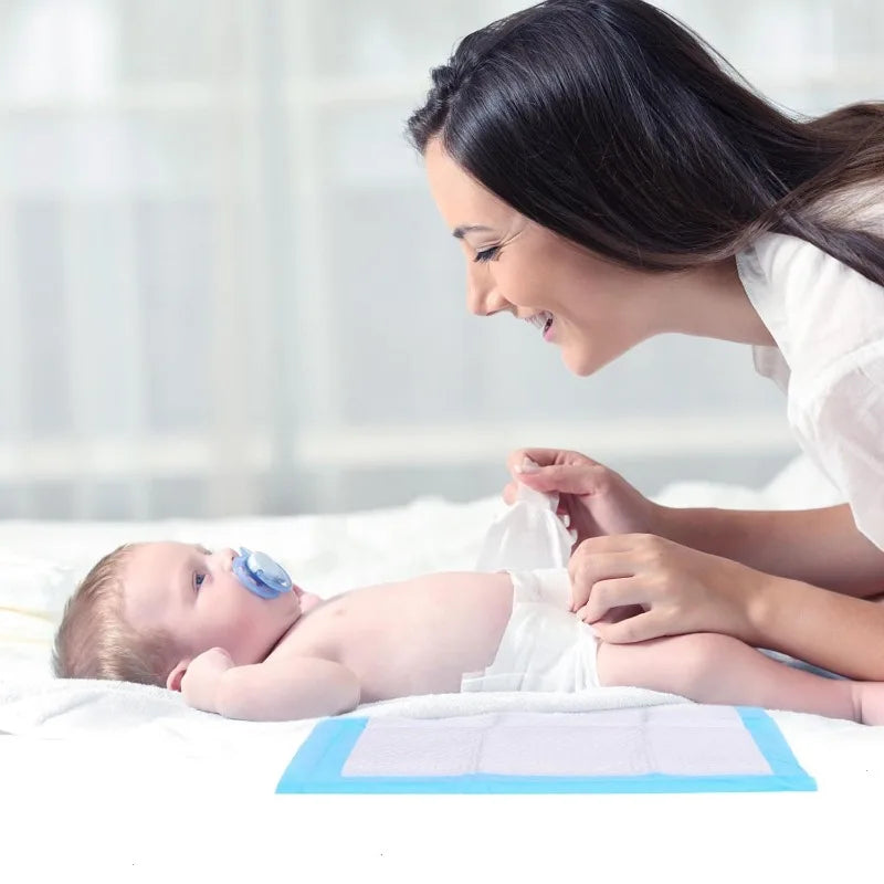 20/40/50/100Pack Disposable Changing Pads Baby Disposable Underpads Waterproof Breathable Underpads Bed Table Protector Mat CB DROPSHIPPING