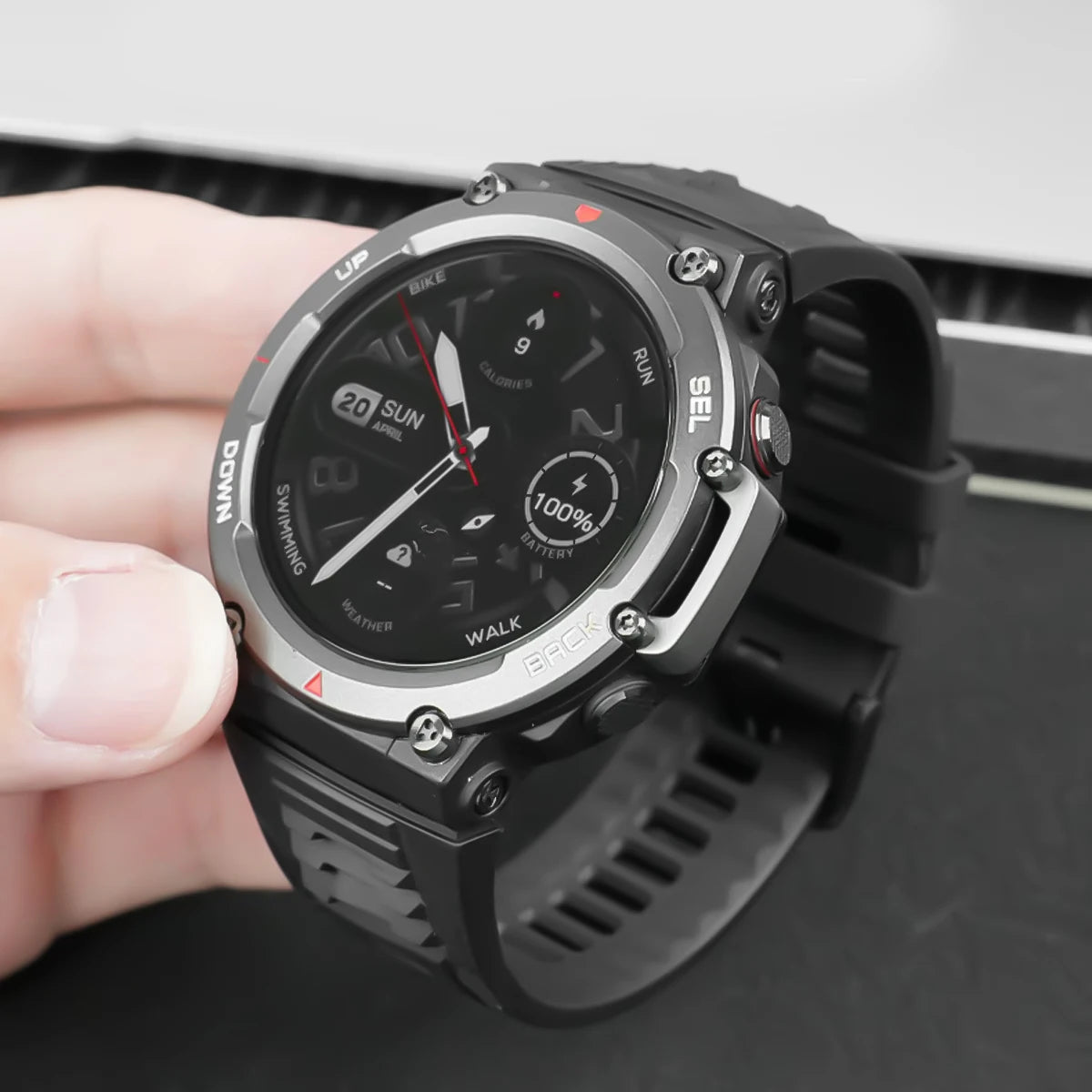 Silicone Band For Huami Amazfit T-rex 3 pro 48mm  Elastic Sport Strap For T-rex3 Pro Smartwatch Bracelet Replacement Accessories CB DROPSHIPPING