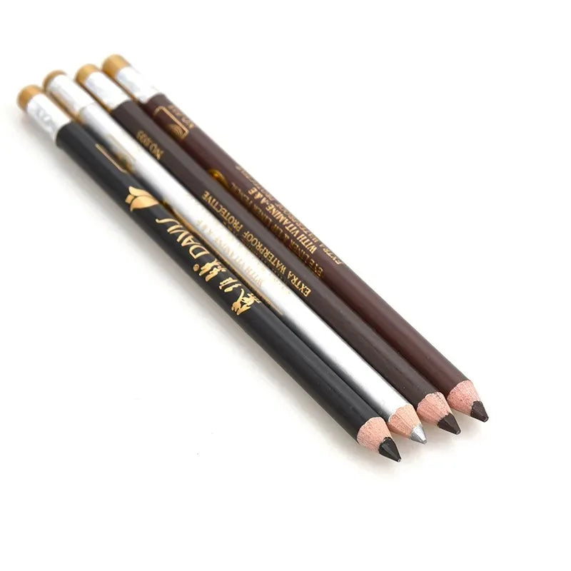 Men's Beard Edge Pencil Hairline Razor Trace Barber Shape Accessories With Sharpener Hair Line Pen Makeup Eyebrow Pencil