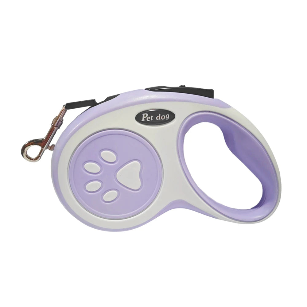 Retractable Dog Leash 3M/5M Pet Walking Lead One-Button Lock Non-Slip Handle for Small Dogs Cats Training Hiking Puppy Supplies CB DROPSHIPPING