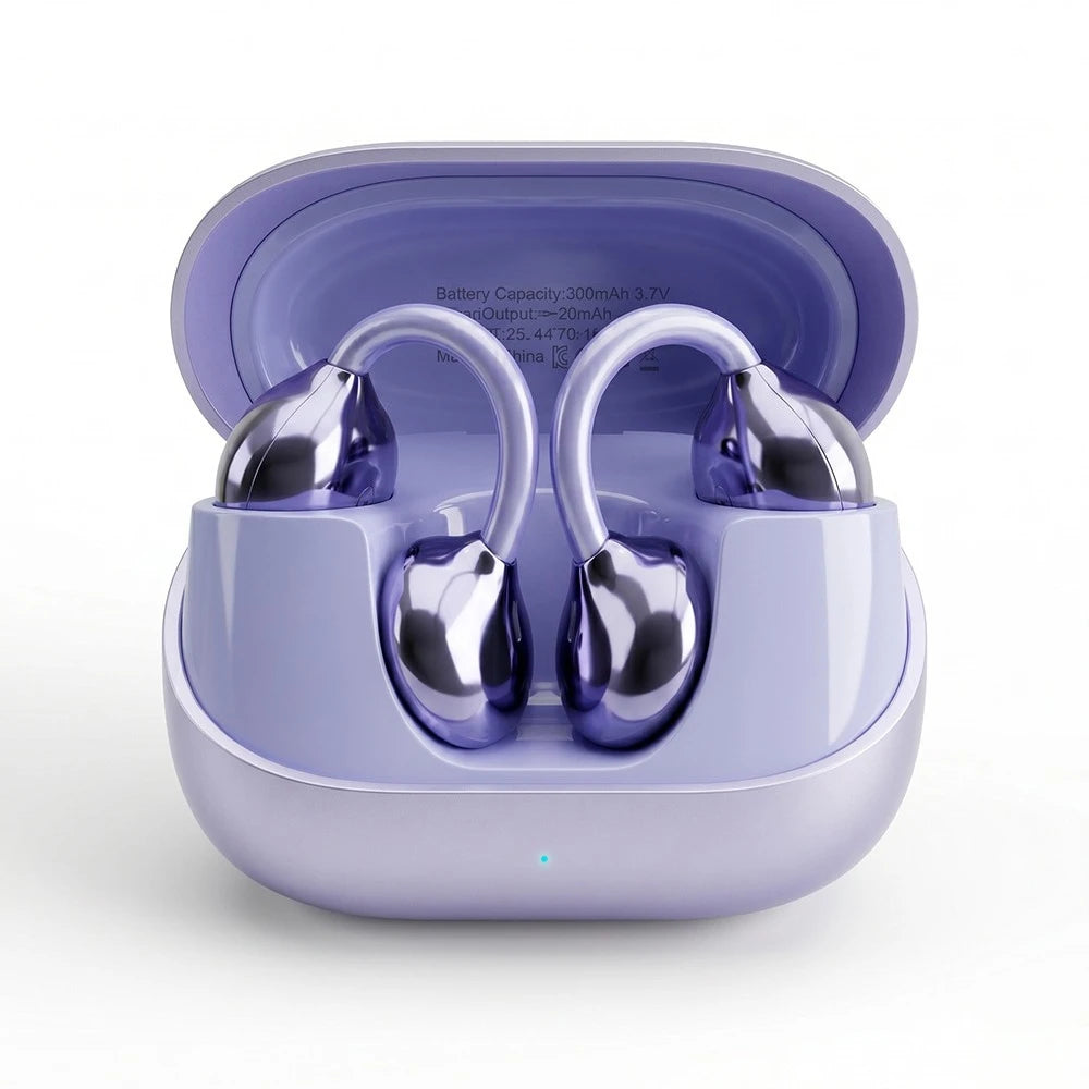 Monster AirClip AC235 AI Translator Ear Clip Earbuds HiFi Stereo Bluetooth 6.0 Headphone TWS Wireless Sport Earphone with APP CB DROPSHIPPING