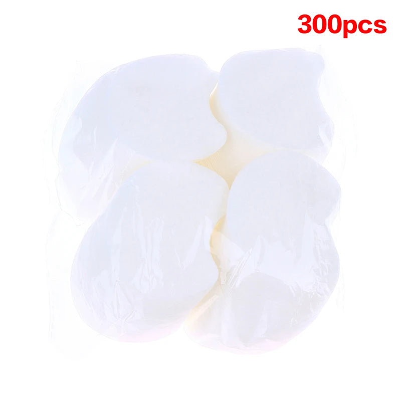Bulk Pack Disposable Makeup Cotton Pads 60/300/600/1200Pcs Soft Pearl Notched Design Facial Cleansing Remover Pads Cosmetic Tool CB DROPSHIPPING