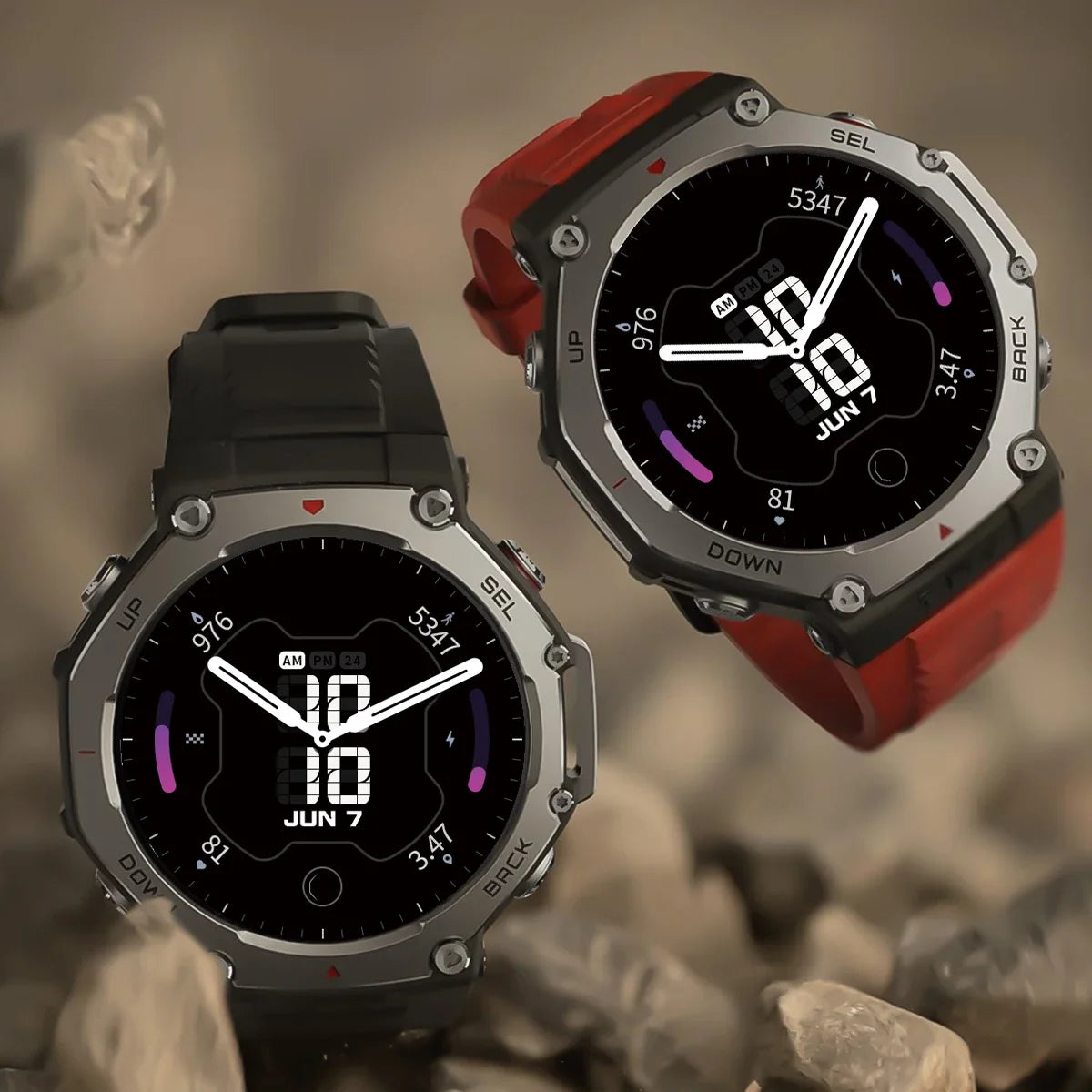 Silicone Band For Huami Amazfit T-rex 3 pro 48mm  Elastic Sport Strap For T-rex3 Pro Smartwatch Bracelet Replacement Accessories CB DROPSHIPPING
