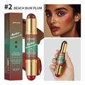 2 IN 1 Multiuse Stick Double Headed Bronzer Blush For Cheeks Eyes Lips Long Lasting Matte Glow Makeup Contouring Stick Makeup