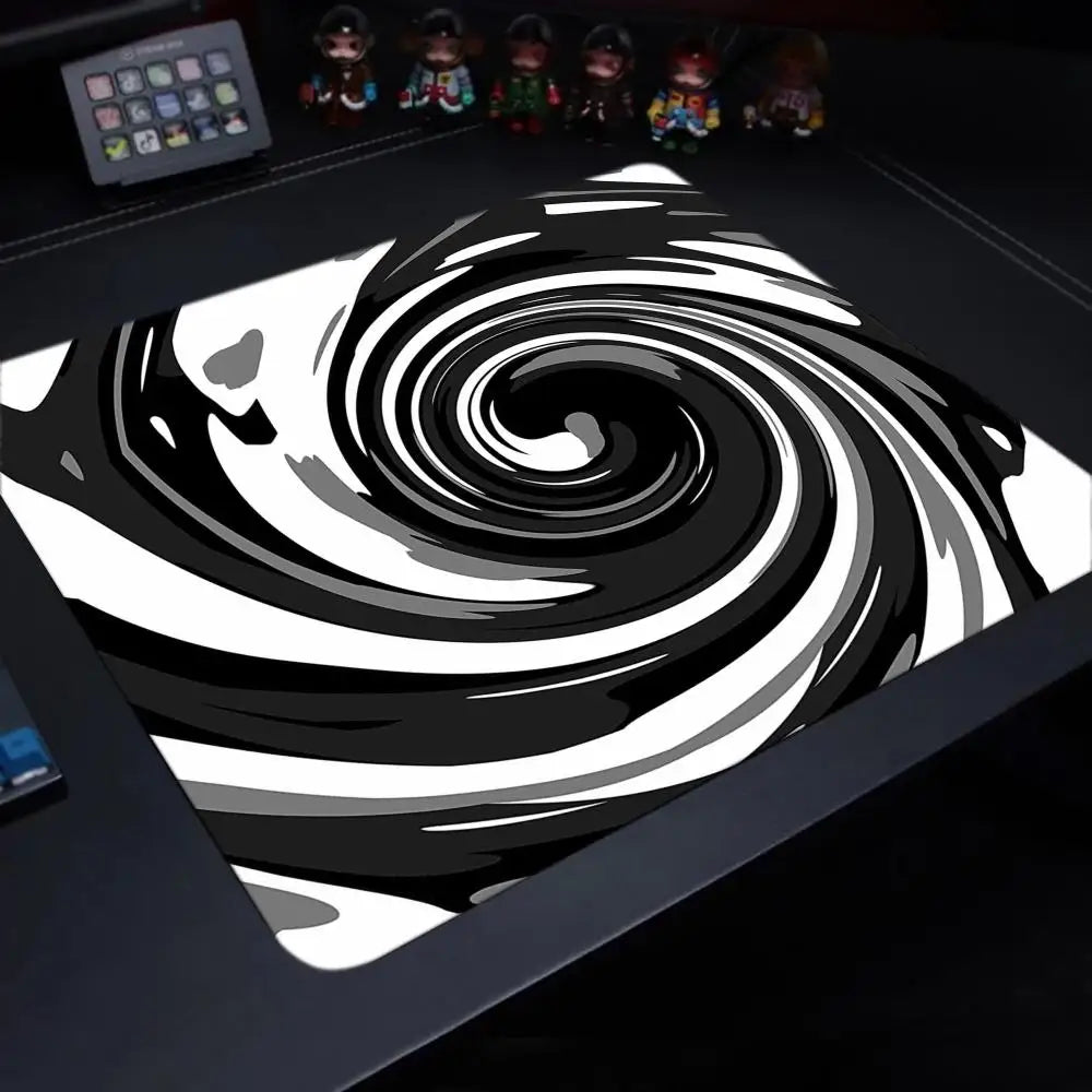 Fluid Mouse Pad 22X18 40X45 Square Computer Accessories Office Game Table Mats Rubber Anti-slip Mousepads Small Decor Desk Pads CB DROPSHIPPING