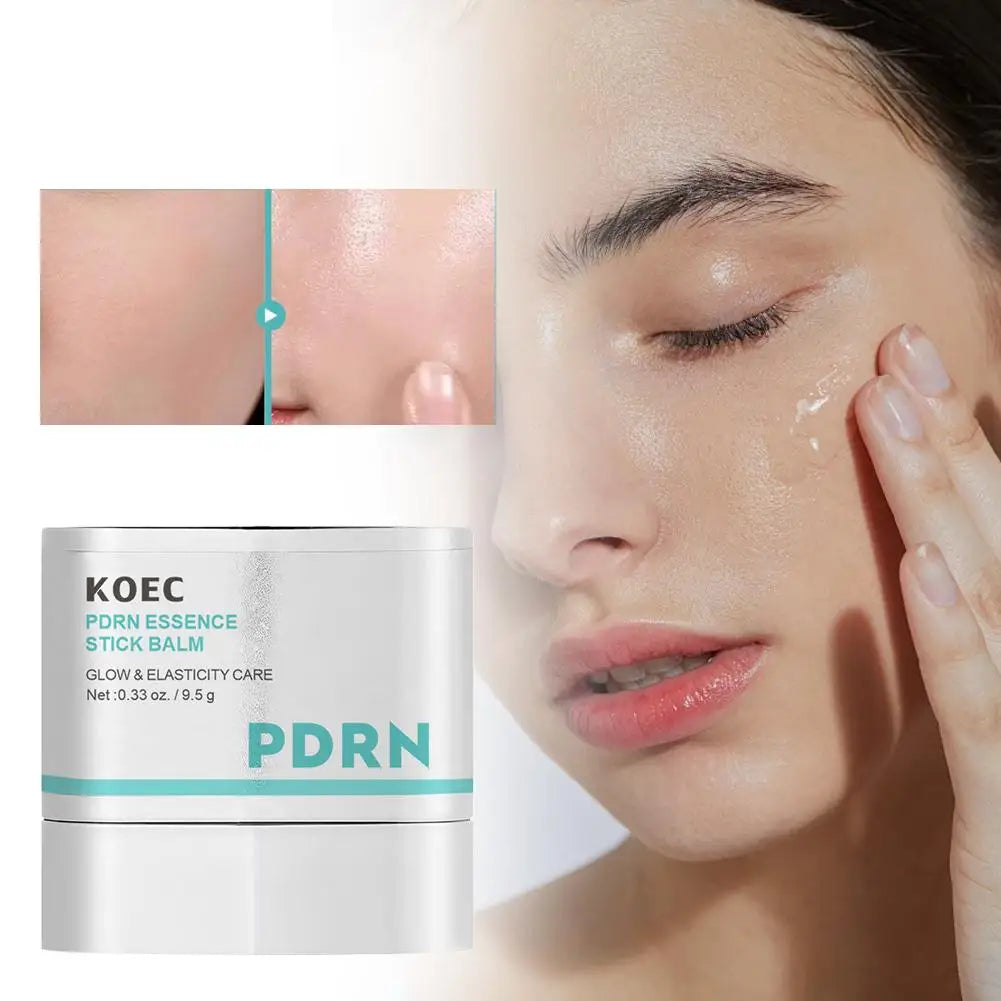 Korean Portable Skincare Stick Glow & Elasticity Care Cosmetics PDRN Essence Stick Balm Collagen & Ceramide Peptide Repair Cream
