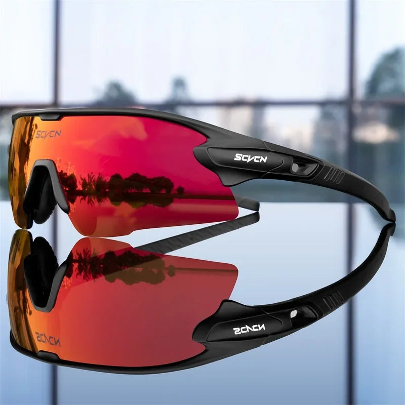 SCVCN UV400 Cycling glasses MTB Road Bike Riding Eyewear Outdoor Sport Sunglasses Running Driving Goggles Men Women camping golf CB DROPSHIPPING