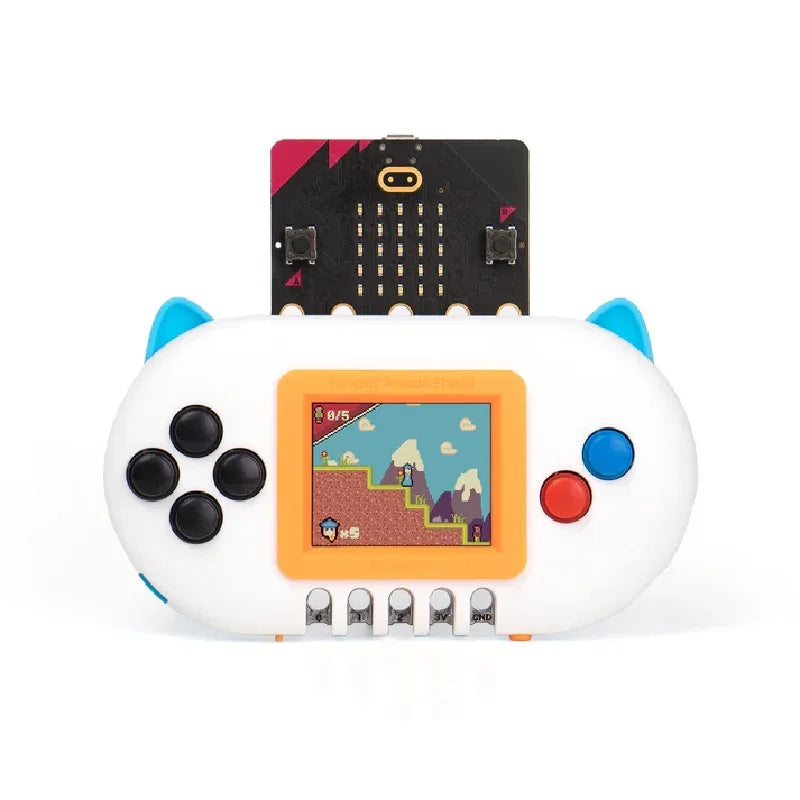 KittenBot Newbit Arcade Shield V2 Upgraded Expansion Board  for Micro:bit V2 Programmable Gamepad with Stylish Case CB DROPSHIPPING