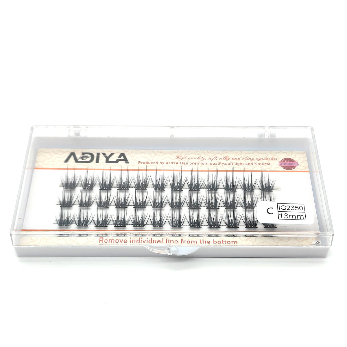 36Pcs C/D/dd 10-15mm DIY Eyelash Extension Segmented Cluster Easy Makeup Big Eye Secret Super Natural Lash Glitter Premade Lash CB DROPSHIPPING