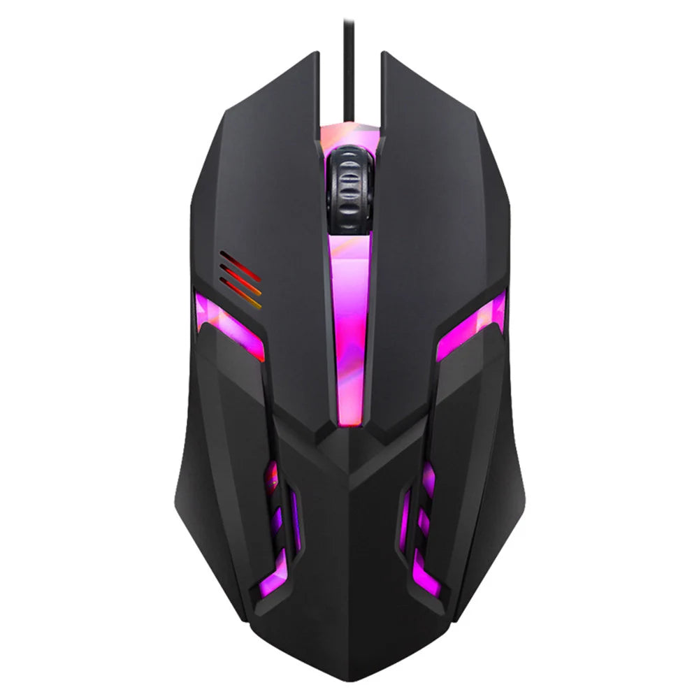 Latest high-quality ergonomic gaming mouse, suitable for desktop and laptop computers, 4-button USB RGB backlit mouse CB DROPSHIPPING