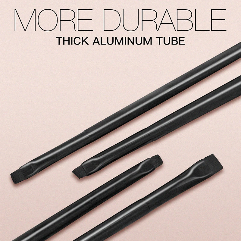 4pcs Blade Makeup Brushes Angled Thin Eyebrow Brush Flat Fine Eyeliner Brush Professional Liner Brow Make Up Tools CB DROPSHIPPING