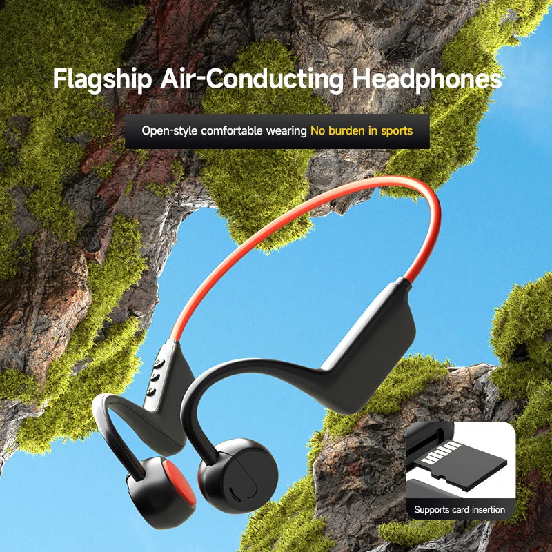 OnePlus Bone Conduction Headset Sport Headphone IPX8 Waterproof Bluetooth 5.4 Wireless Earphone Hands-free With Mic for Exercise CB DROPSHIPPING