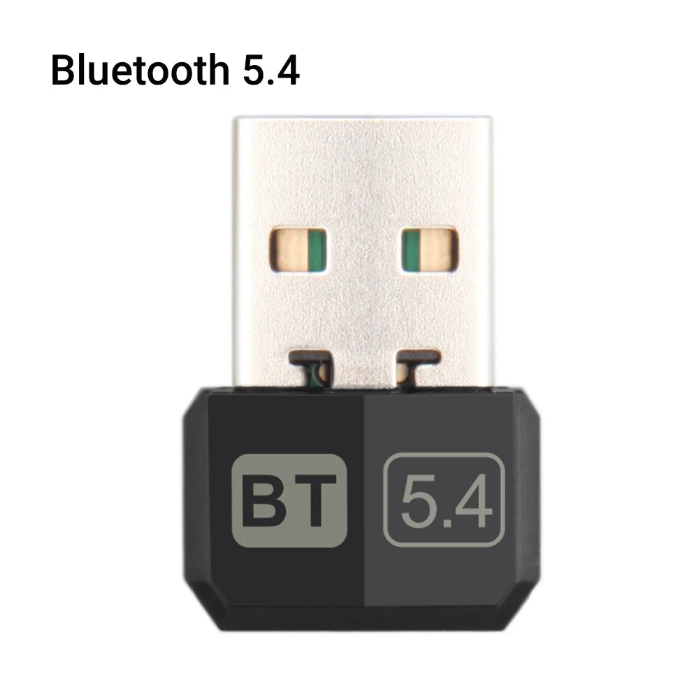 KEBIDUMEI USB Bluetooth 6.0 Adapter Bluetooth 5.4 Dongle for PC Win 11/10/8.1 Bluetooth Receiver&Transmitter for Keyboard/Mouse CB DROPSHIPPING