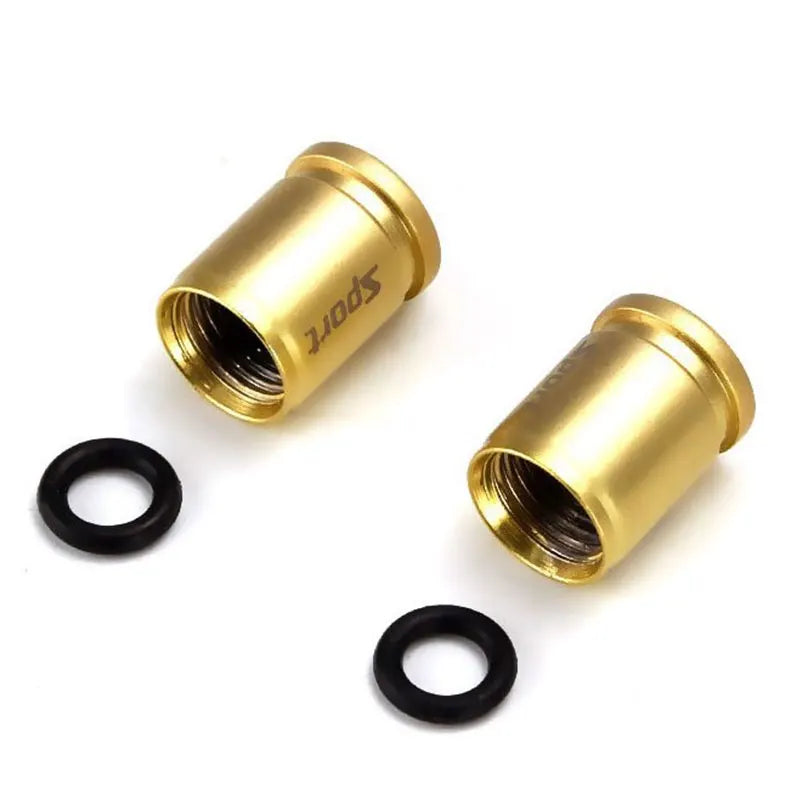 4x Titanium Anti-theft Car Tire Valve Cap Aluminum Sport Exterior Auto Air Caps CB DROPSHIPPING