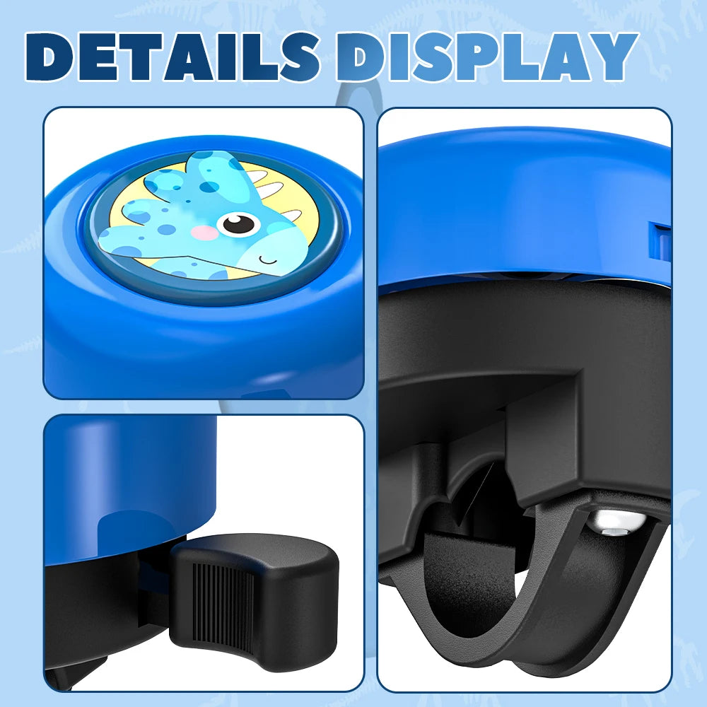 Kids Bicycle Bell Children Mini Cute Cycling Ring Alarm Warning For Scooter Tricycle Sport Handlebars Horn Bell Bike Accessories