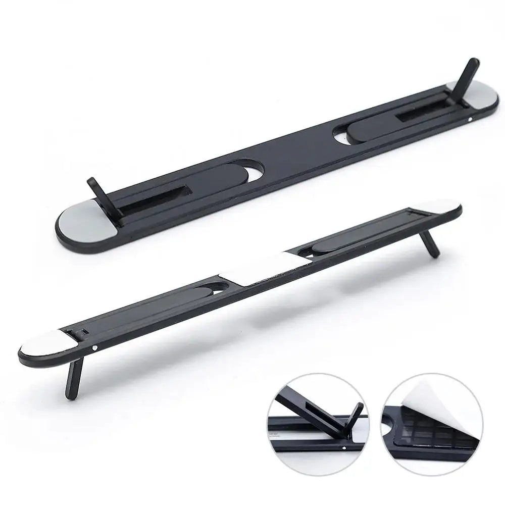 Portable Notebook Support Riser Cooling Bracket Self-Adhesive Invisible Foldable Laptop Stand For Macbook Lenovo Notebook Holder CB DROPSHIPPING