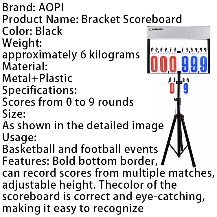 Scoreboard Multi Sport Games Volleyball Football Badminton Basketball Score Board Stand Style Scoreboard CB DROPSHIPPING
