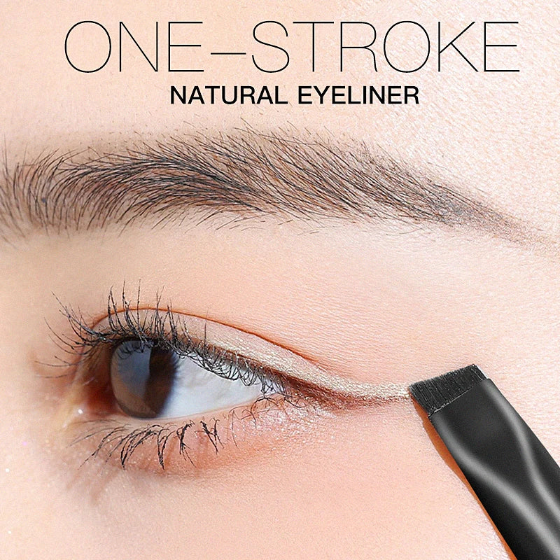 4pcs Blade Makeup Brushes Angled Thin Eyebrow Brush Flat Fine Eyeliner Brush Professional Liner Brow Make Up Tools CB DROPSHIPPING