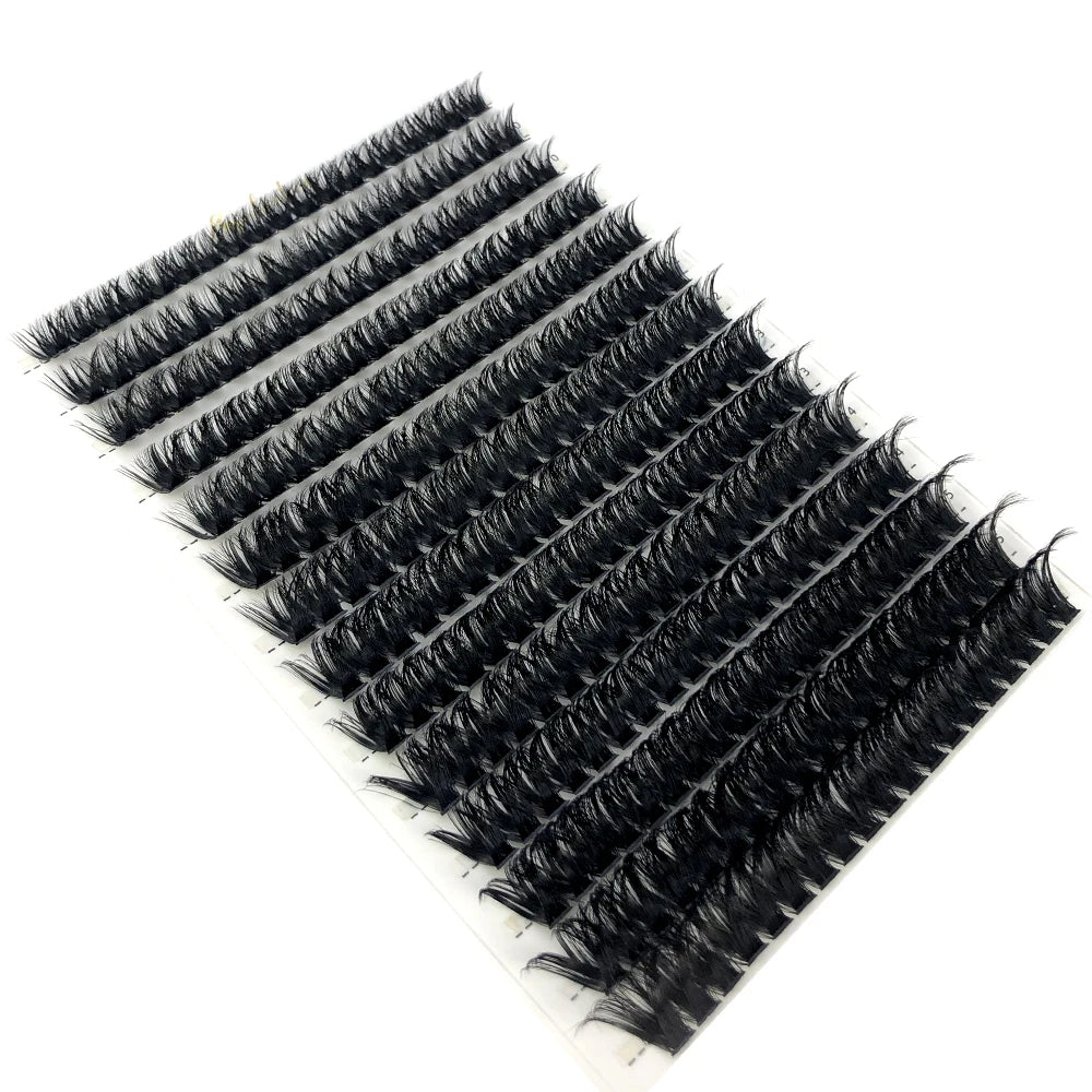 AMSDCN 100/280 clusters 30D 40D 60D 80D curly eyelashes naturally soft DIY makeup false eyelashes
