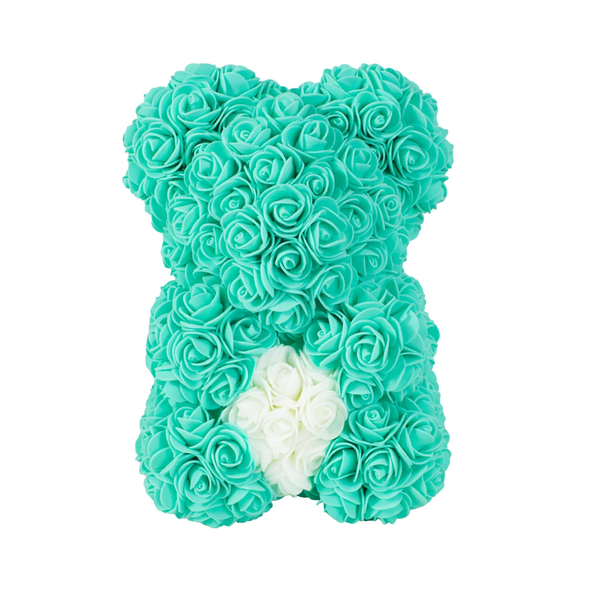 25cm Rose Teddy Bears Hearth Artificial Flower Bear For Women Valentine's Wedding Birthday Christmas Gifts