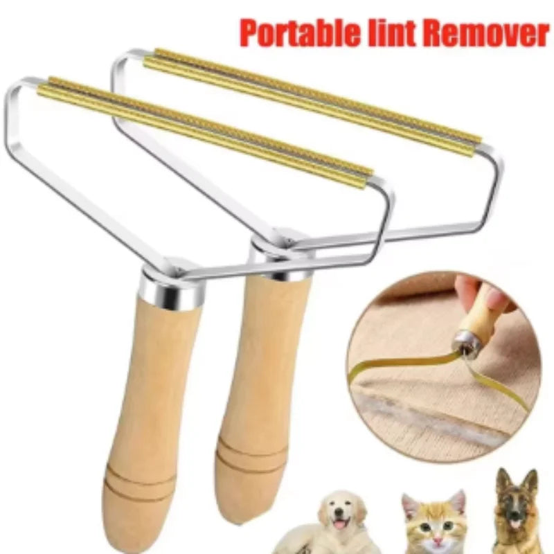 Pet Hair Remover Razor Anti-Plush Clothing Hair Brush Collection Carpet Wool Scraper - Pilling Free Pet Coat Grooming Tool CB DROPSHIPPING