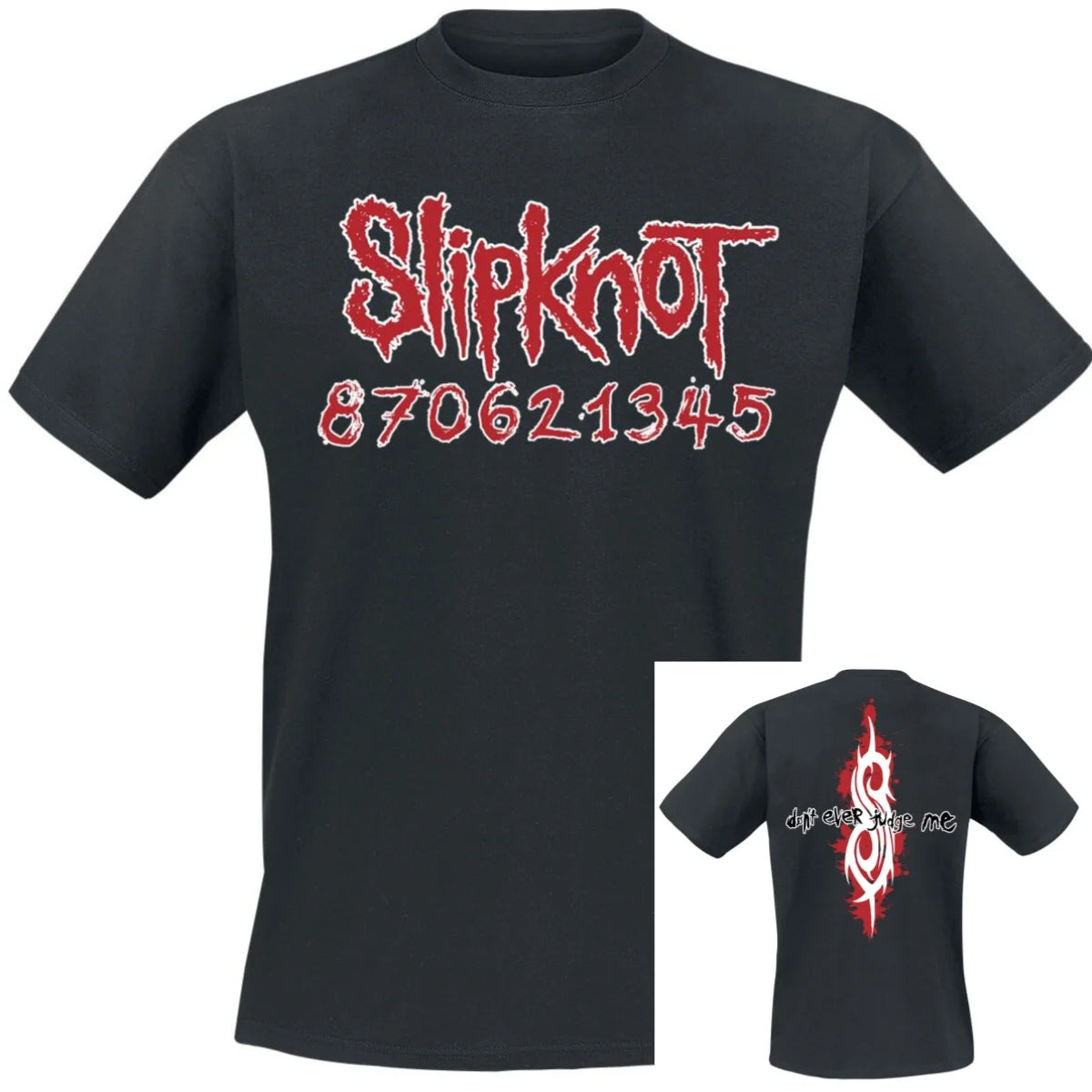 Iowa Star Slipknot T-Shirt Men Women Vintage Metal Rock Band Graphic Tee 100% Cotton Summer Streetwear Top