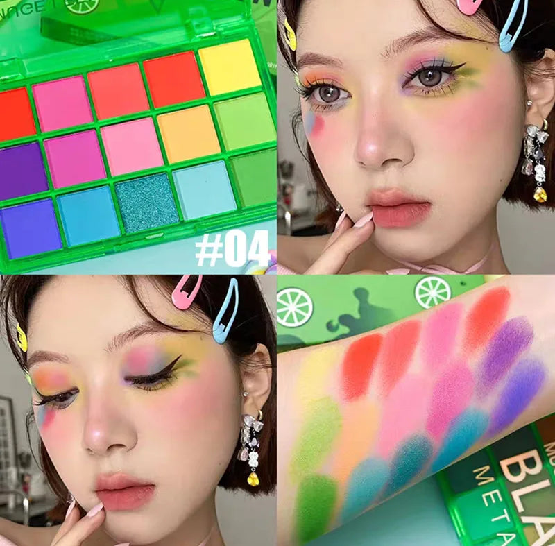 15 Shades Eyeshadow Makeup Palette Shimmer Matte Metallic High Pigmented Neutral Bold Waterproof Eyes Shadow Make Up Set CB DROPSHIPPING