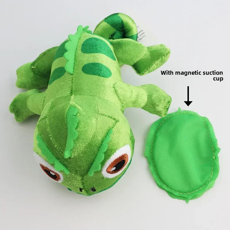 2026 Pascal Rapunzel Chameleon Lying Shoulder Plushie Toy Stuffed Doll Plush Toys Kawaii Pascal Decor Boys Girls Birthday Gift CB DROPSHIPPING