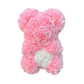 25cm Rose Teddy Bears Hearth Artificial Flower Bear For Women Valentine's Wedding Birthday Christmas Gifts