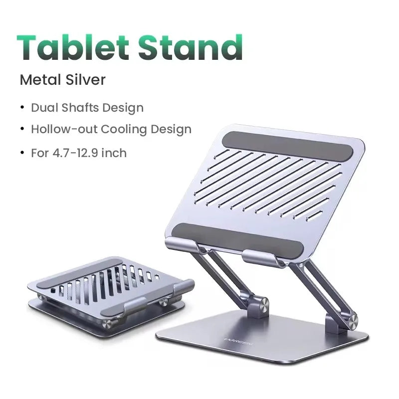 UGREEN Tablet Phone Stand For iPad Pro iPhone Xiaomi Tablet Support Aluminum iPad Holder Laptop Stand Phone Holder iPad Stand CB DROPSHIPPING