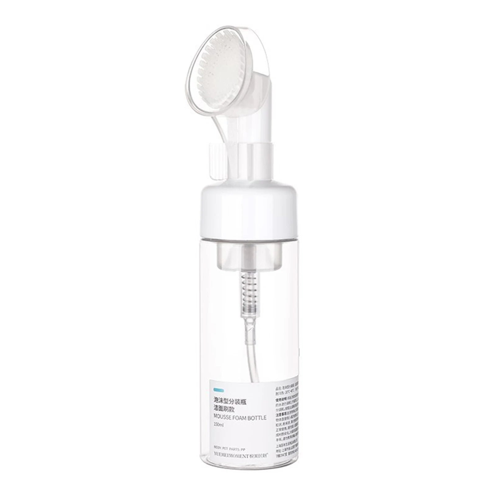 100/150/200ml PET PP Face Cleanser Portable Travel Size Foaming Bottle for Face Wash Foam Shower Gel Facial Cleanser
