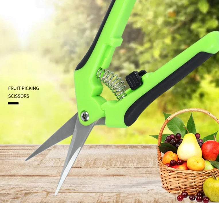 Garden non-slip and labor-saving flower branch shears, pruning shears, fruit and vegetable shears, garden shears