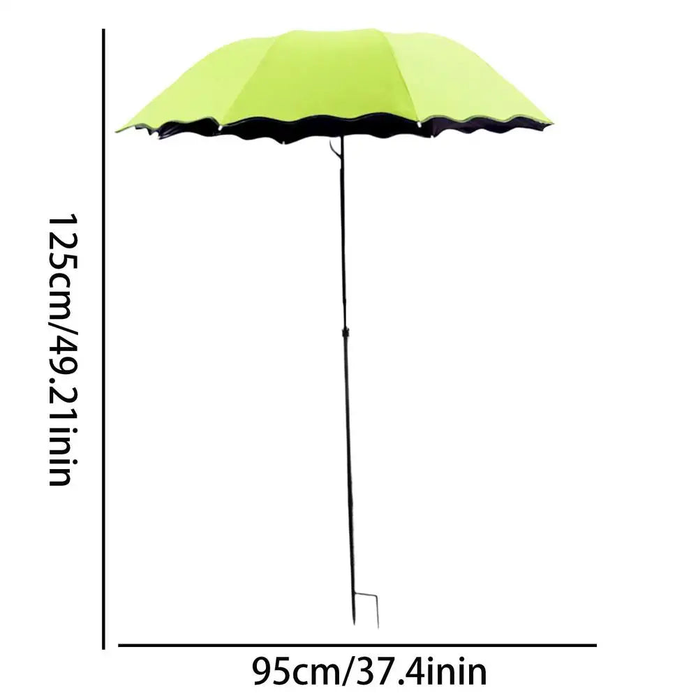 Garden Umbrella for Plants Outdoor Flower Sun Shade Parasol Patio Plants Umbrella for Gardeners Outside Yard Patio Porch