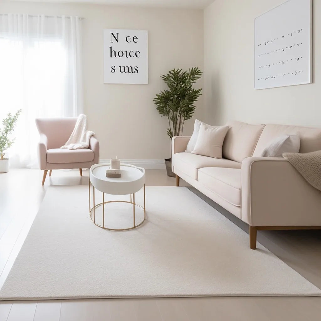 Living Room Carpet Solid Color Soft Non-slip Bedroom Rug Furry Bedside Large Area Floor Mat Home Decoration Carpets Alfombras