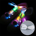 2Pcs LED Sport Luminous Shoelaces Glow Shoe Strings Round Flash Light Shoelaces Batteries No Tie Lazy Shoe Laces Party Decor