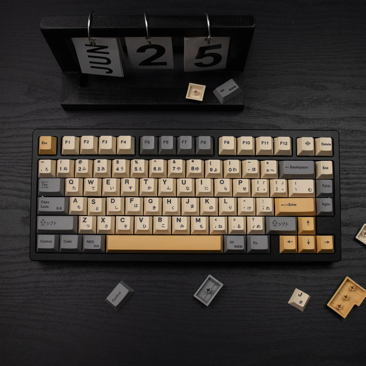144 keys Desert keycaps Dye Sublimation Cherry PBT keycaps For 61/64/87/96/MX Mechanical Keyboard CB DROPSHIPPING