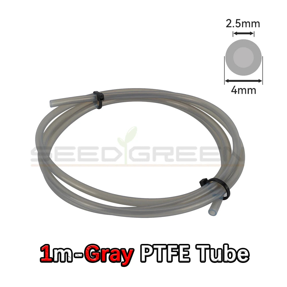For Bambu Lab Ptfe Tube 2 5mm 4mm P1S P1P AMS A1 Mini 3D Printer Teflonto Pipe X1C Bambulab Ptfe Tube 5m/10m White Grey AMS LITE CB DROPSHIPPING