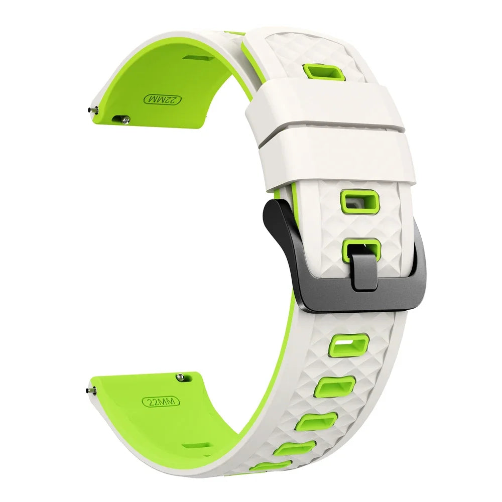 22mm Sport Slicone Strap For OnePlus Watch 3 2 2R 46mm Soft Bracelet For OPPO Watch X X2 4 Pro/Mi Watch 2 Pro S4 S3 S1 Watchband CB DROPSHIPPING